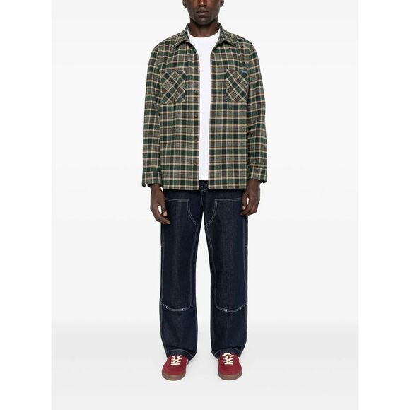 Maison Labiche Green Shirts Men